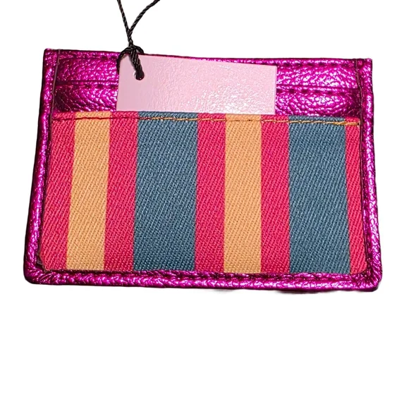 Kurt Geiger Fuschia Card Holder - Picture 4 of 10